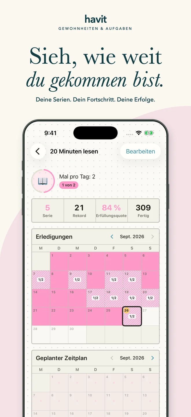 EIN PLAN, DER ZU DIR PASST