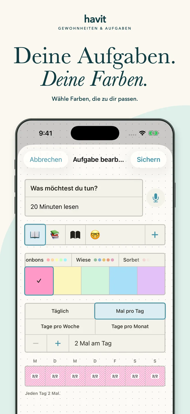 DEIN FORTSCHRITT ZÄHLT