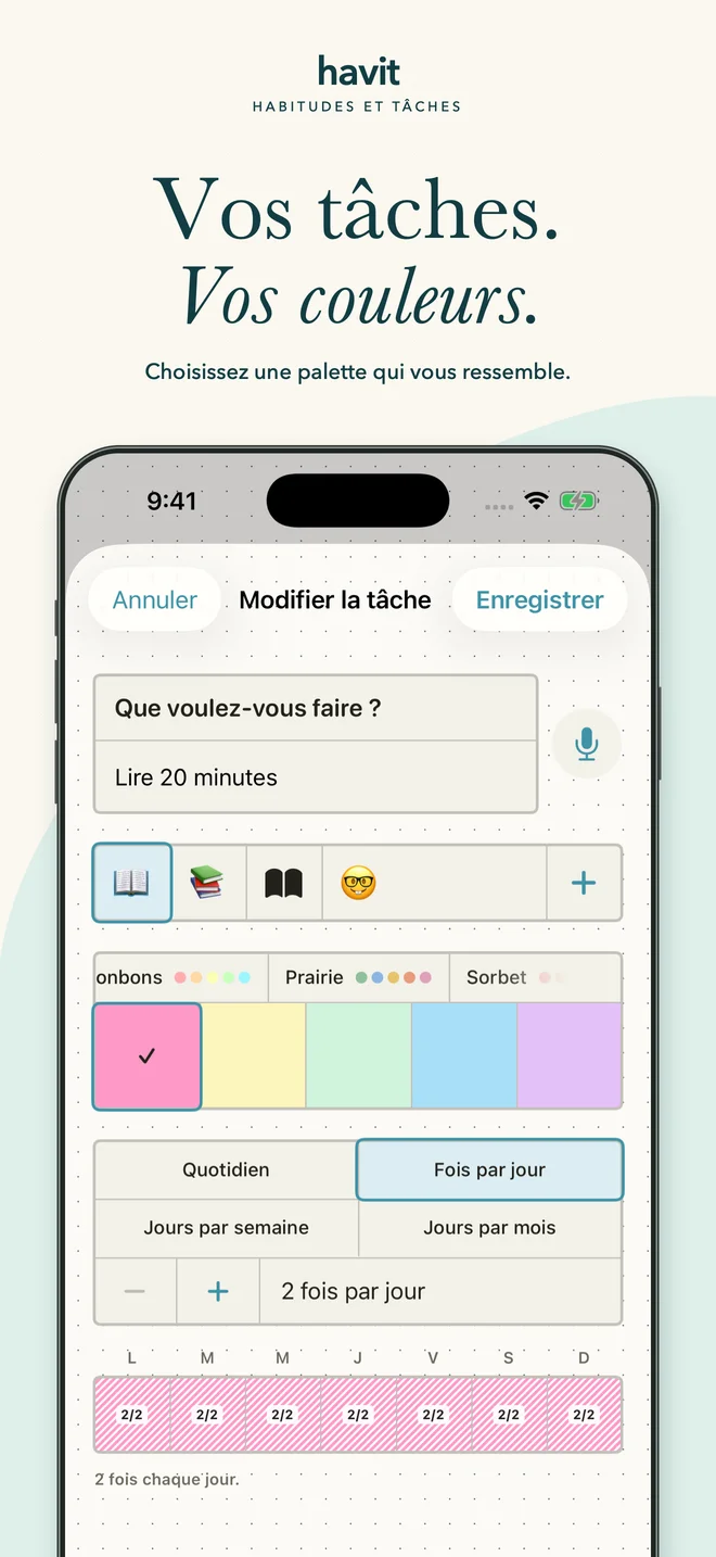 VOS PROGRÈS COMPTENT