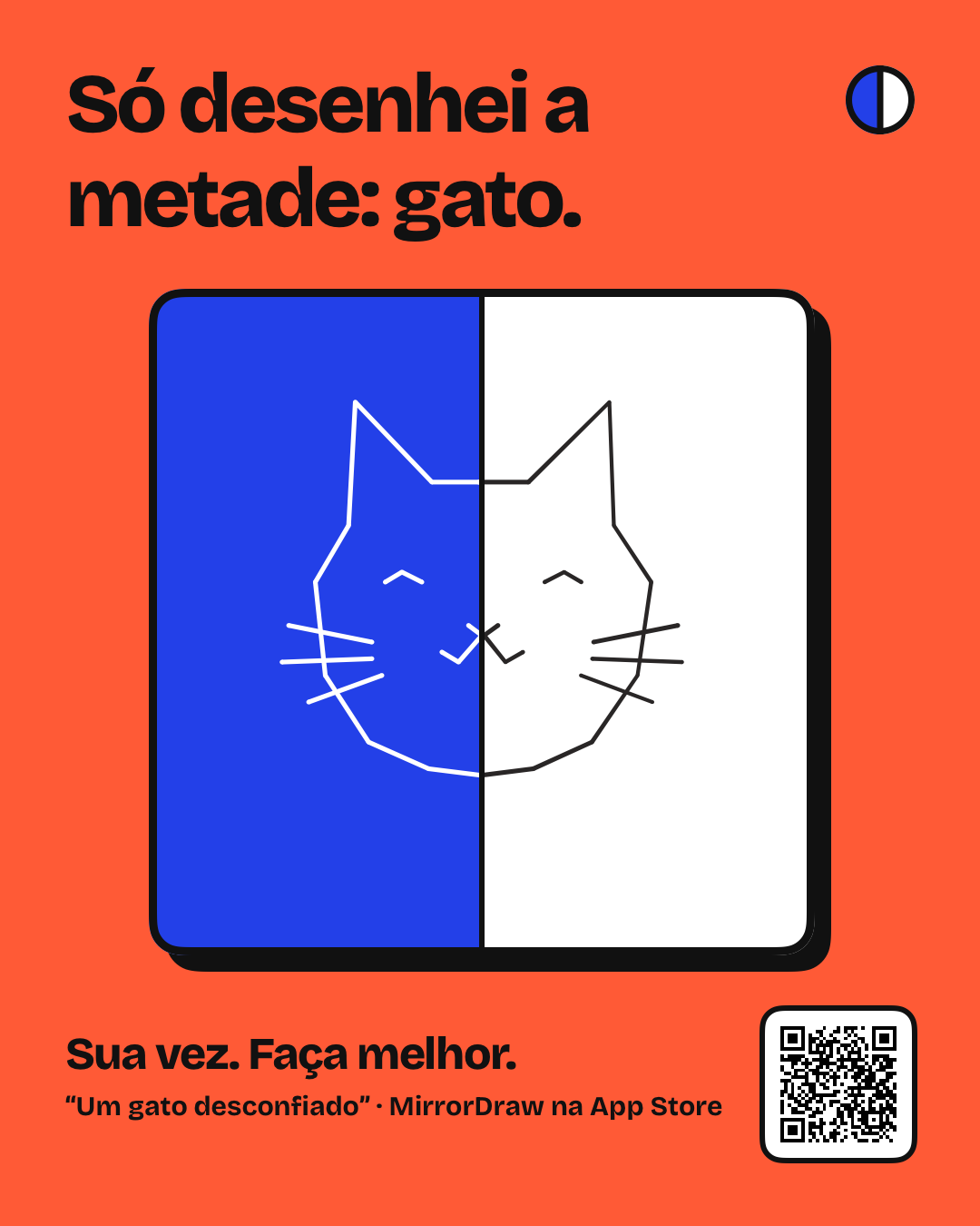 Desafie um amigo.
